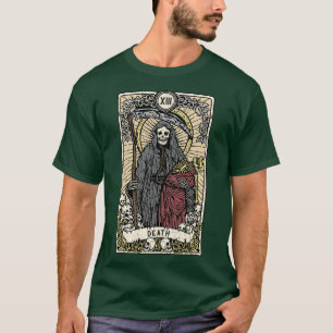 Death I Satanic Tarot d I Fortune Teller 2 T-Shirt