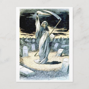 Death Illuminating Tonkin postcard