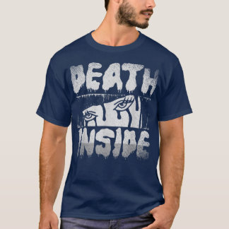 Death Inside Japan Sad Anime Girl Otaku Anime  T-Shirt