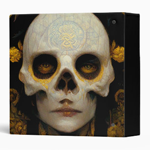 Death Mask Fantasy Sci-Fi Art Binder