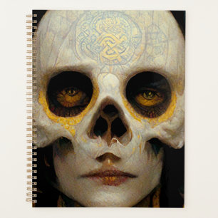 Death Mask Fantasy Sci-Fi Art Planner