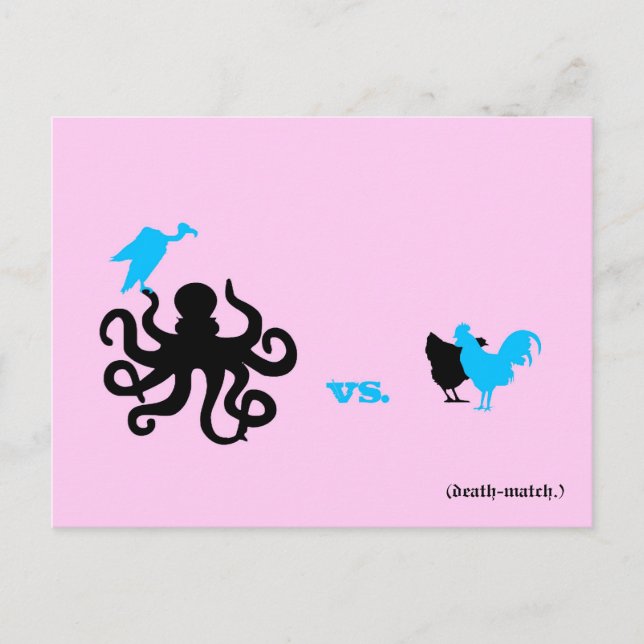 Death-match Postcard (Front)