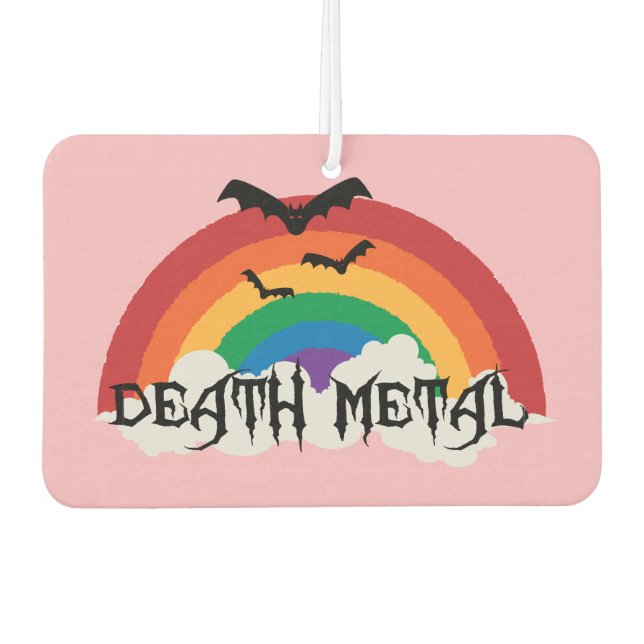 Death Metal Air Freshener (Front)