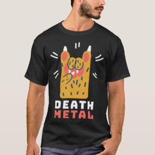Death Metal Cat Paw I Cute Rock Festival Concert T-Shirt