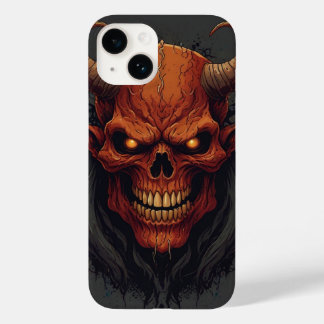 Death Metal Demon Mascot Phone Case