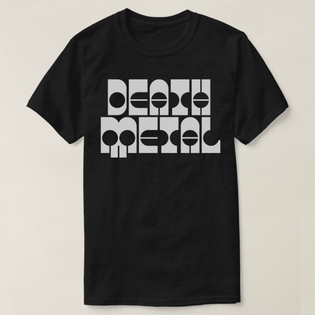 death metal design T-Shirt (Design Front)
