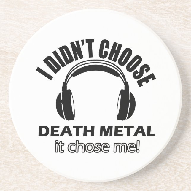 death metal designs coaster (Front)