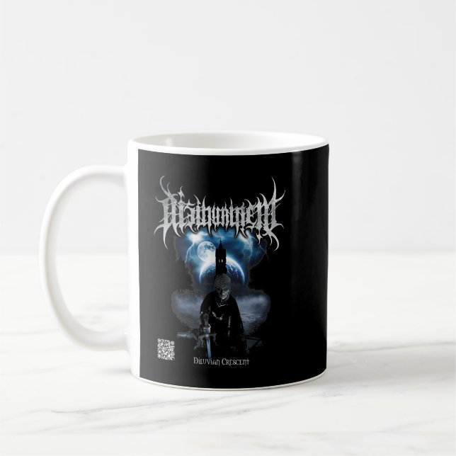 Death Metal Old School Merch  Coffee Mug (Left)