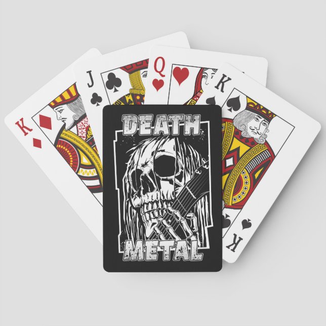 Death Metal Playing Cards (Back)