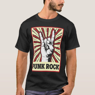 Death Metal Punk Rock Musk Metal Fork Heavy Metal T-Shirt