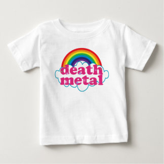 Death Metal rainbow design Baby T-Shirt