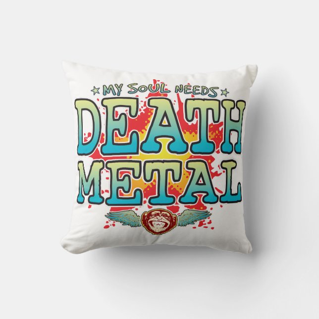 Death Metal Soul Cushion (Front)
