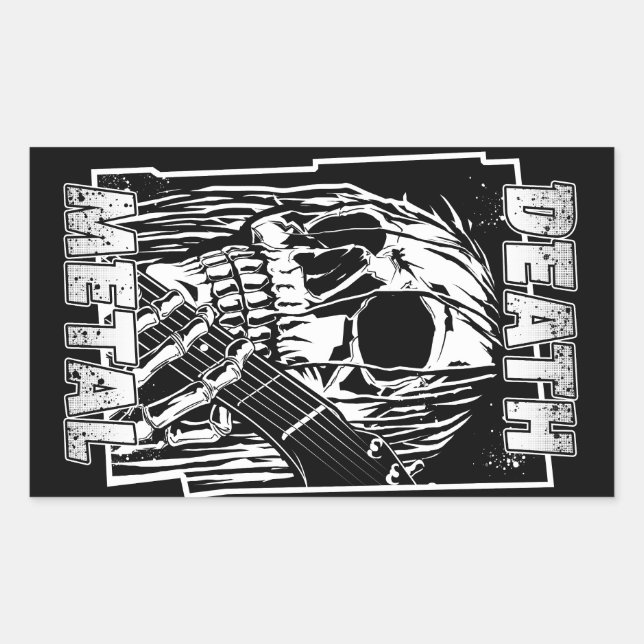 Death Metal Sticker (Front)