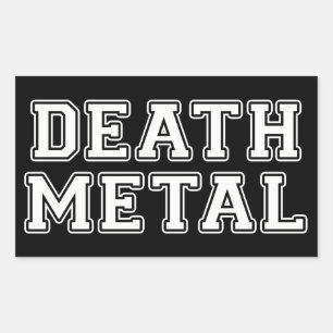 Death Metal Sticker