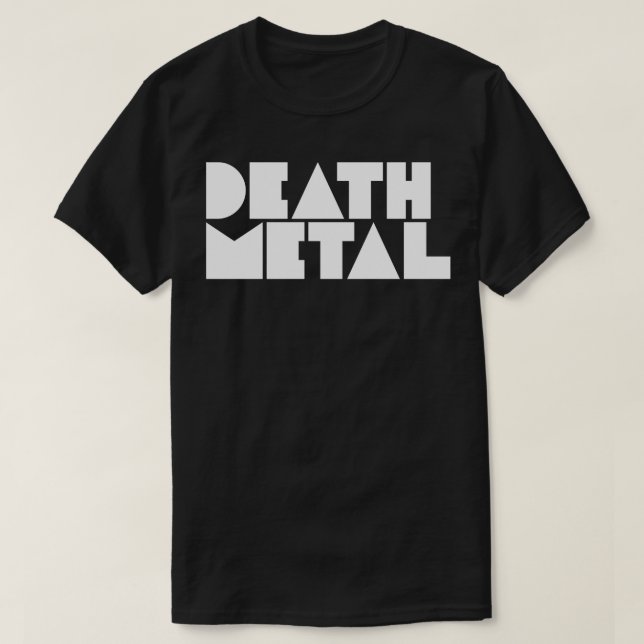 Death Metal T-Shirt (Design Front)