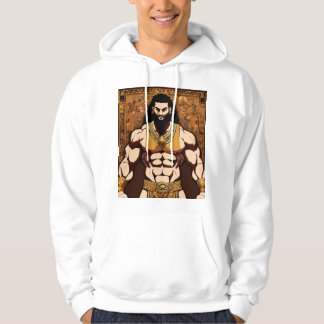Death Metal Tattoo Hoodie for Boys