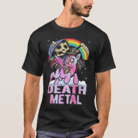 Death Metal Unicorn Reaper Rainbow