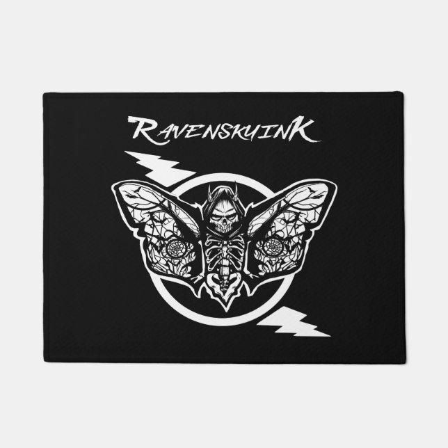 death moth  doormat (Front)