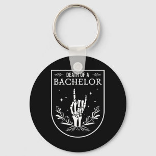 Death Of A Bachelor Best Man Groom Gothic Bachelor Keychain
