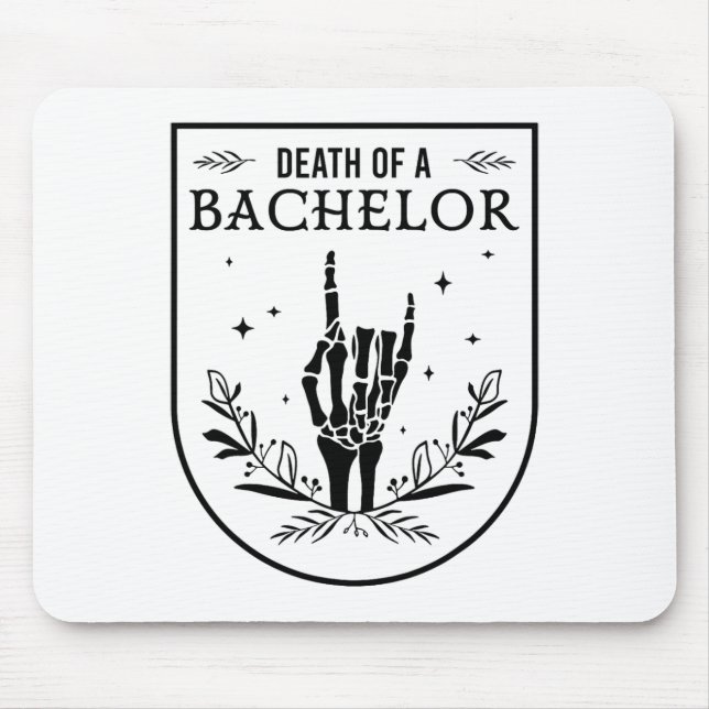 Death Of A Bachelor Groom Crew Gothic Bachelor Par Mouse Pad (Front)