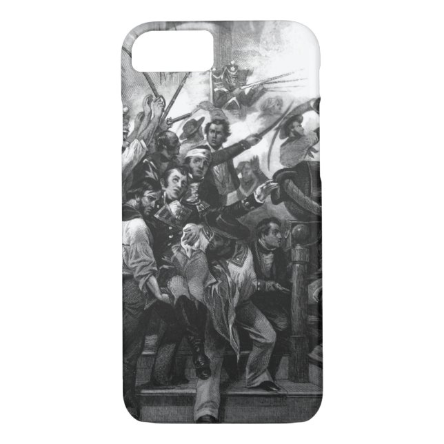 Death of Captain Lawrence. "Don't Give Up the Ship Case-Mate iPhone Case (Back)