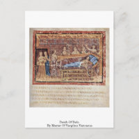 Death Of Dido By Master Of Vergilius Vaticanus