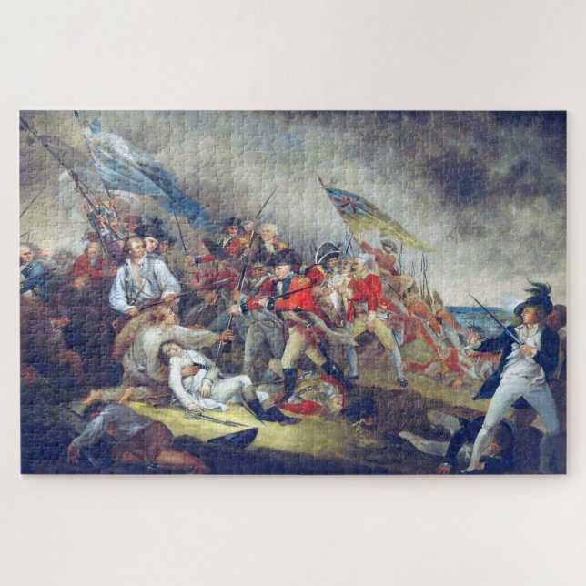 Death of General Warren Battle of Bunker's Hill Jigsaw Puzzle (Horizontal)