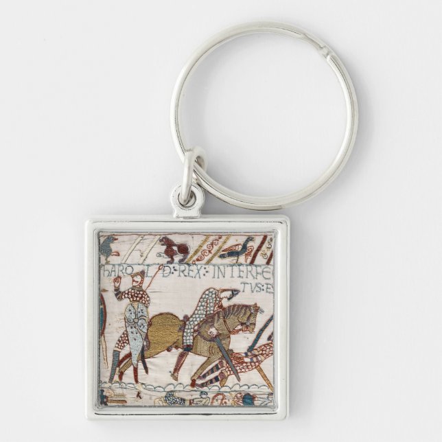 Death of King Harold (Bayeux Tapestry) Keychain (Front)