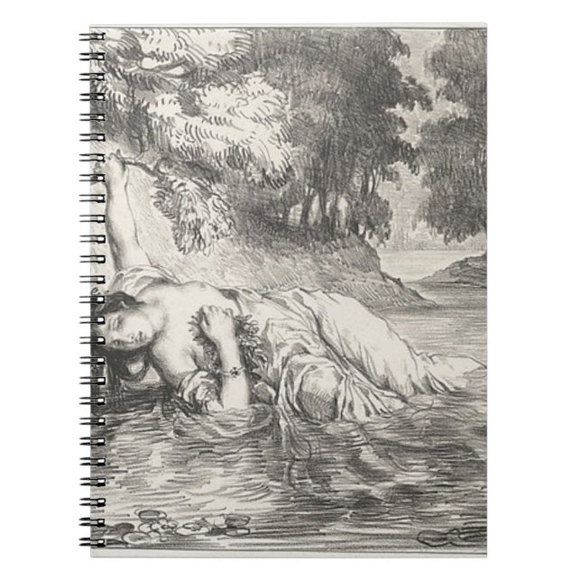Death of Ophelia Notebook (Front)