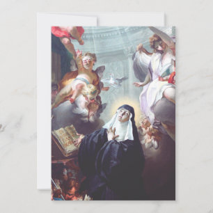 Death of Saint Scholastica Thank You Card