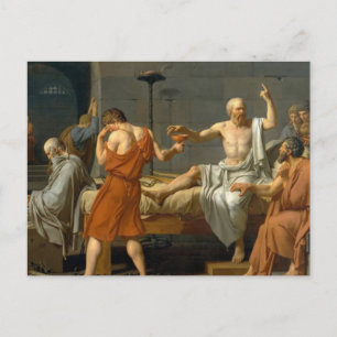 Death Of Socrates Postcard