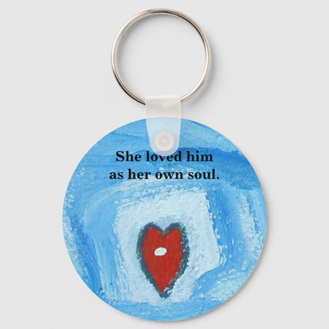 DEATH OF SOULMATE KEYCHAIN (Front)