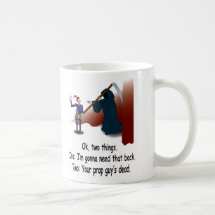 Death On Stage Coffee Mug