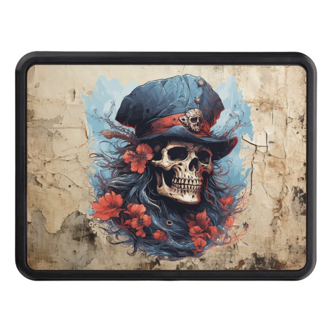 Death Pirate Hitch Cover (Front)