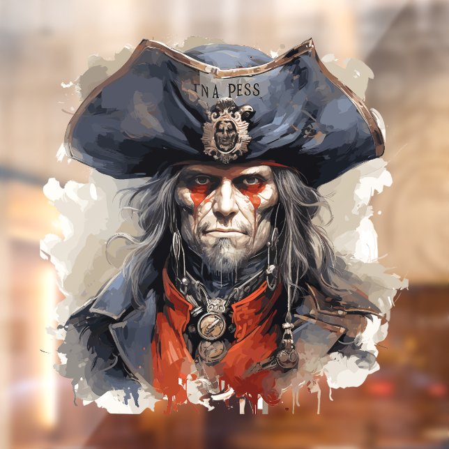 Death Pirate Window Cling (Sheet 2)