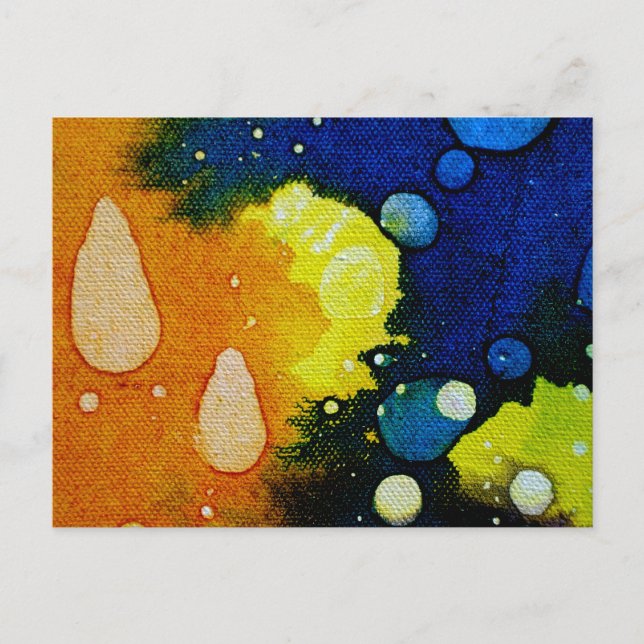 Death Polychromoptic by Michael Moffa Postcard (Front)