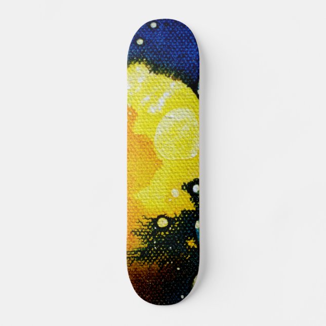 Death Polychromoptic by Michael Moffa Skateboard (Front)