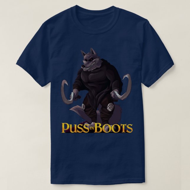 DEATH Puss in Boots 1 T-Shirt (Design Front)