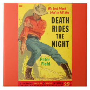 Death Rides the Night western book cover Tile