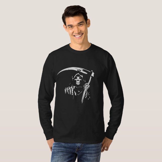Death Skeleton T-Shirt (Front Full)
