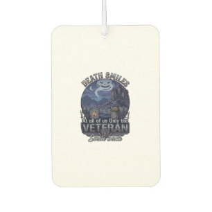Death Smiles Veteran Halloween Ghost Graveyard Hau Air Freshener