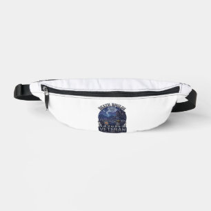 Death Smiles Veteran Halloween Ghost Graveyard Hau Fanny Pack