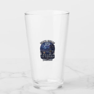 Death Smiles Veteran Halloween Ghost Graveyard Hau Glass