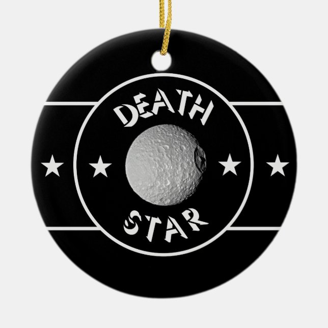 Death star ceramic ornament (Front)