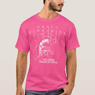 Death Stranding - Logo Text And Kojima T-Shirt