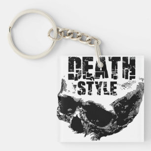 Death Style Skull Design Keychain