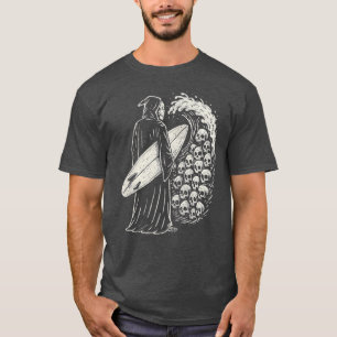 Death Surfer Skulls Dark Wave T-Shirt