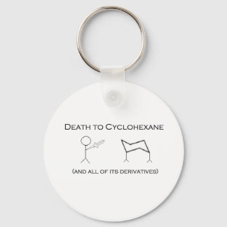 Death to Cyclohexane Keychain