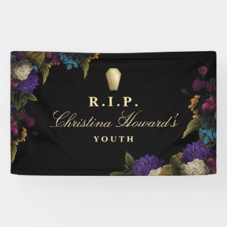 Death to My 20s 30th Birthday Backdrop Banner