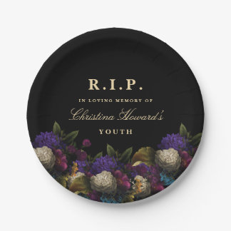 Death to My 20s 30th Birthday Paper Plates